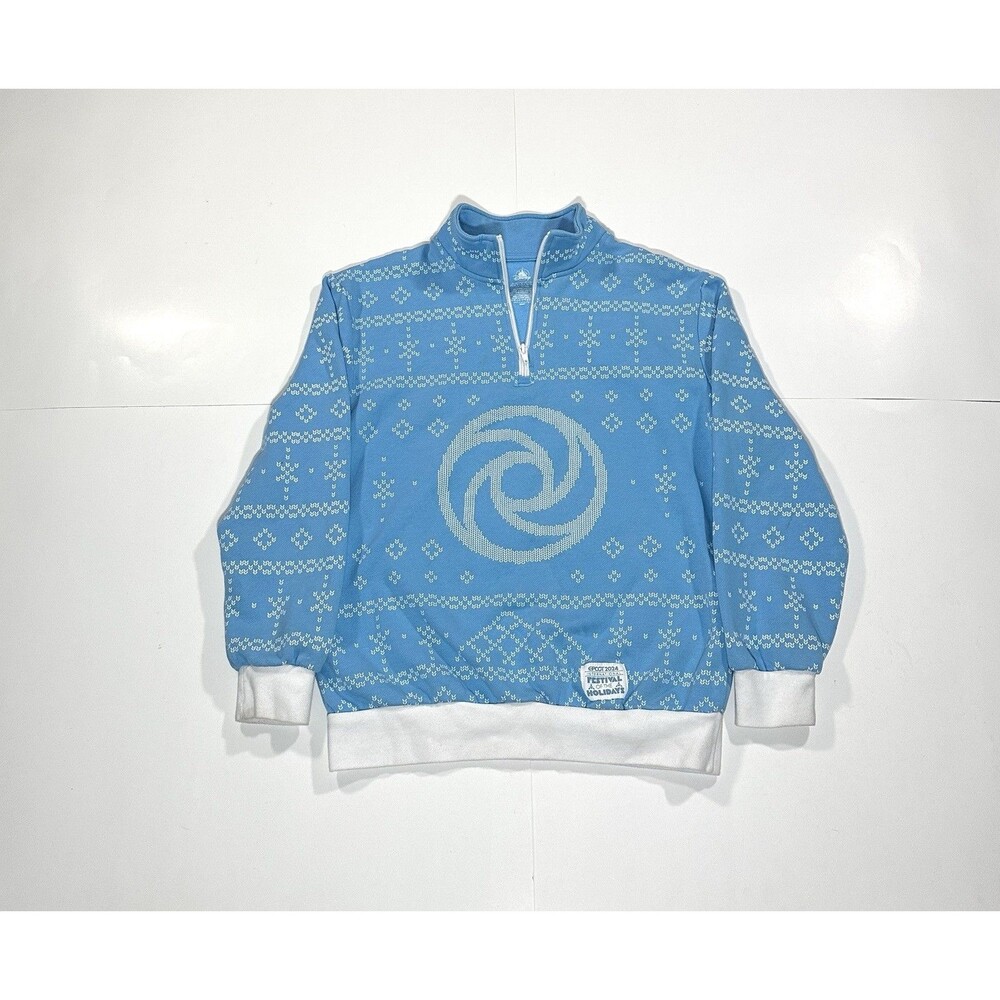 2024 Disney Parks Epcot Festival of the Holidays Figment Holiday Sweater Size S